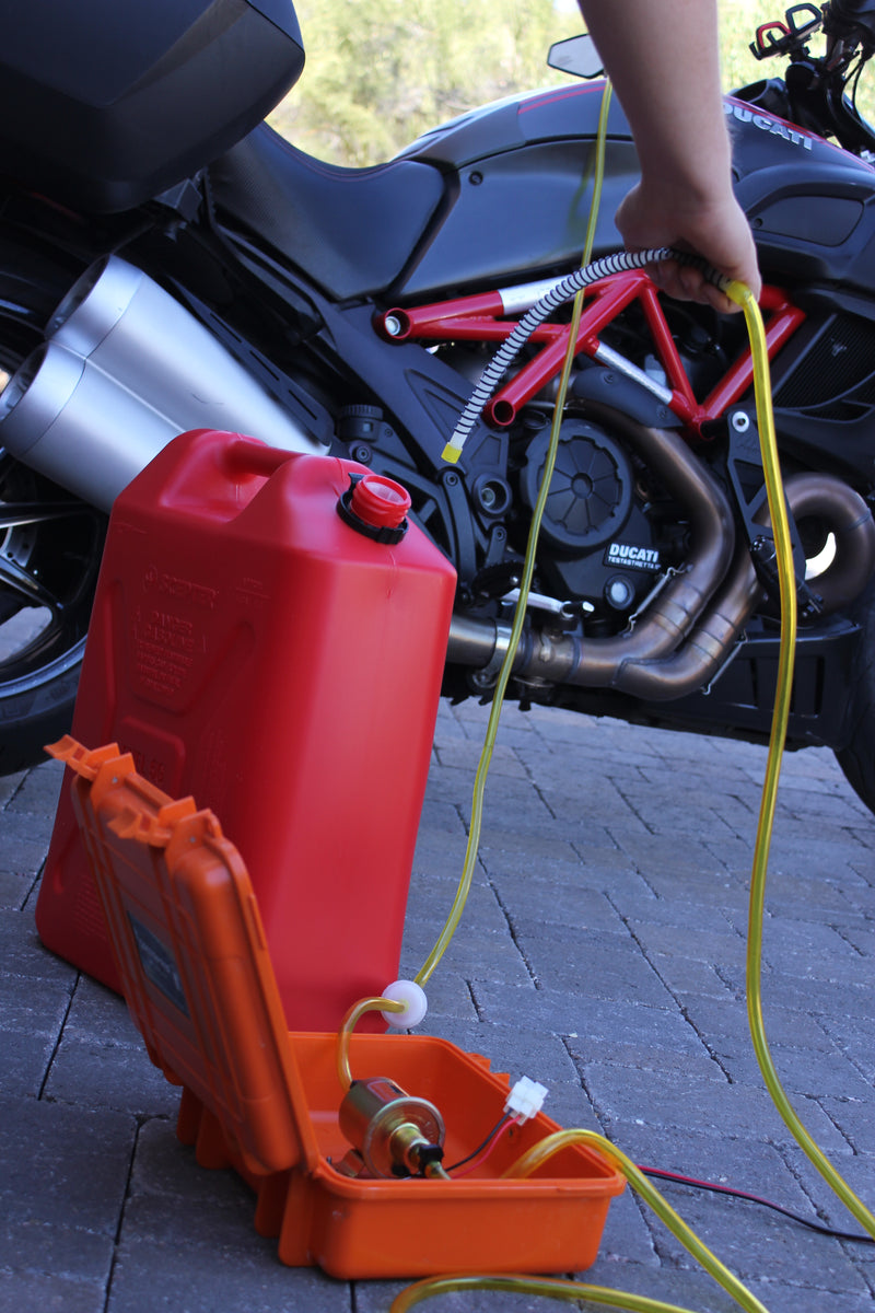 GasTapper Standard 12V Fuel Transfer Pump Moves 30 Gallons of Gas Per Hour.  Great for Preppers, UTV's, Boats, Equipment, Vehicles, Gasoline, Diesel